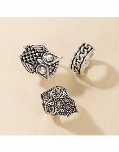 Replica Women Stylish Personalized Animal Rings Sets #796387 $5.29 USD for Wholesale