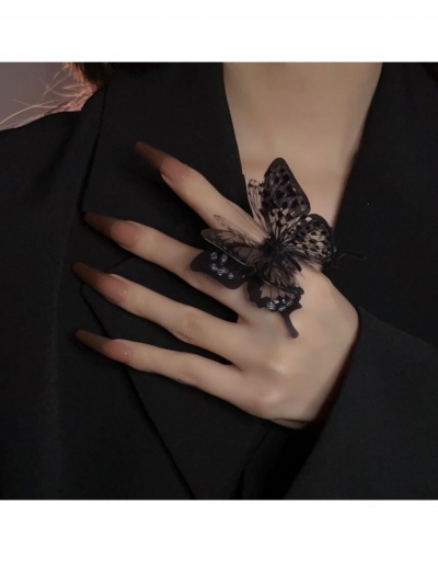 Replica  Butterfly Pattern Metal Design Ring #796388 $9.75 USD for Wholesale