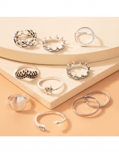 Replica Stylish Vintage Ring Sets For Women #796393 $5.54 USD for Wholesale