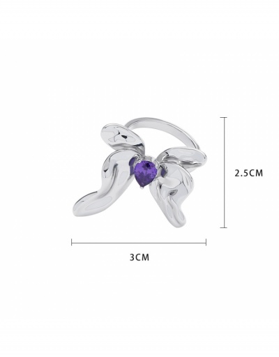 Replica  Fashion Butterfly Pattern Cool Style Ring #796405 $11.07 USD for Wholesale