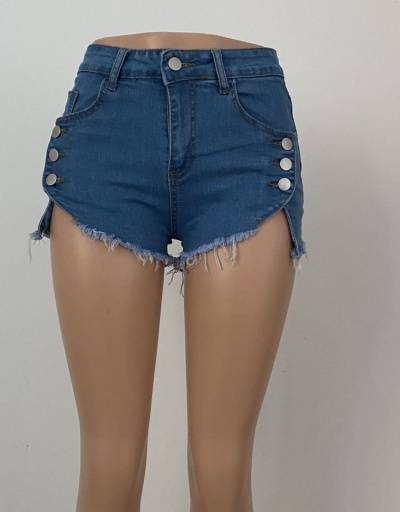 Replica Easy Matching Denim Shorts For Women #796557 $23.07 USD for Wholesale