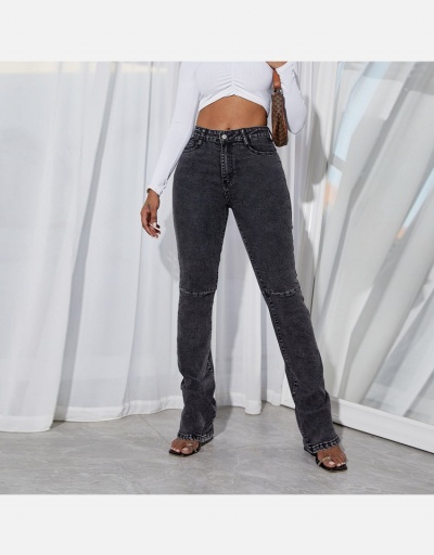 Replica Fashion Street High Waist Denim Jeans #796563 $35.17 USD for Wholesale