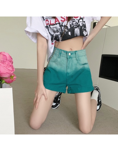 Replica  2022 Summer Fashion Gradient Women's Denim Shorts #796584 $20.61 USD for Wholesale