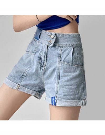 Replica  Summer Style Patchwork Denim Shorts #796588 $36.25 USD for Wholesale