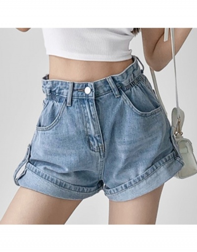  Casual Style Pure Color Denim Shorts #796589 $40.60 USD, Wholesale Fashion Jeans