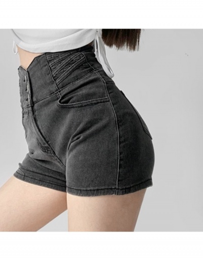 Replica  Summer Basic Style Denim Shorts For Women #796591 $41.65 USD for Wholesale