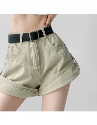  Women's Versatile High Waist Denim Shorts #796599 $53.34 USD, Wholesale Fashion Jeans