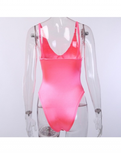 Replica  Sexy Summer Solid Sleeveless Bodysuit Sleeveless Scoop Neck #796661 $23.07 USD for Wholesale