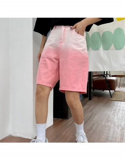  Summer Fashion Gradient Pink Women's Denim Shorts #797012 $19.50 USD, Wholesale Fashion Jeans