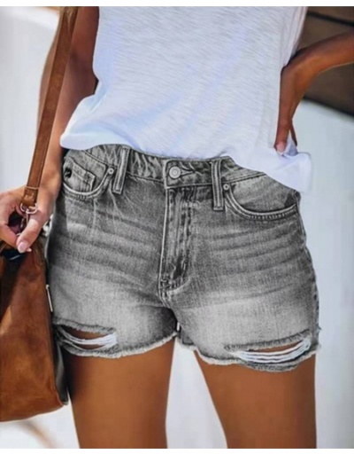  New Ripped Summer Straight Leg Versatile Jeans #797019 $20.03 USD, Wholesale Fashion Jeans