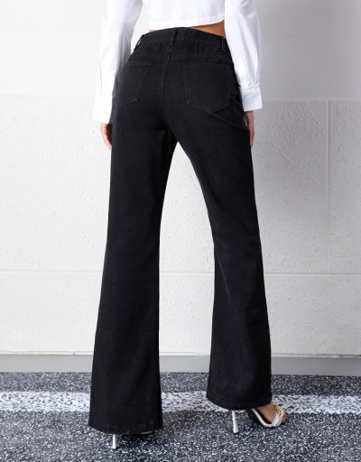 Replica  Casual Fashion High Waist Denim Pants #797020 $25.35 USD for Wholesale