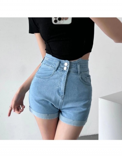 Replica Simple Fashion Solid Color Denim Short Pants  #797031 $36.40 USD for Wholesale