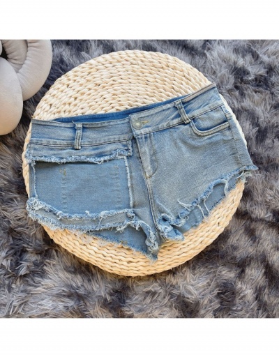 Replica Sexy Women Hollow Out Denim Short Pants  #797054 $22.23 USD for Wholesale