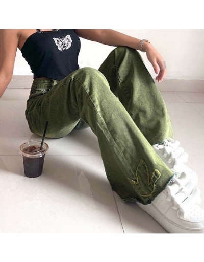 Replica  Casual Fashion High Waist Gradient Color Women Jeans  #797065 $29.75 USD for Wholesale