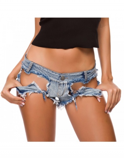  Women Sexy Denim Low Waist Ripped Jeans #797074 $25.14 USD, Wholesale Fashion Jeans