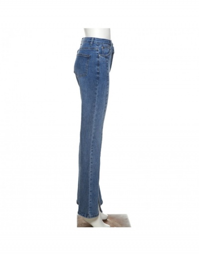 Replica  Casual Fashion Solid Color Slim High Waist Street Jeans #797079 $36.78 USD for Wholesale