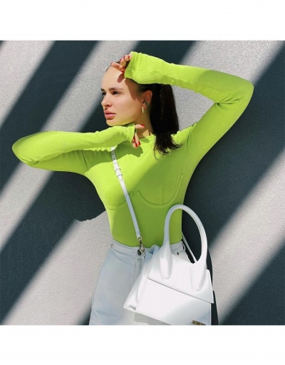 Replica  Round Neck Pure Color Long Sleeve Women's Jumpsuit Long Sleeve Crew Neck #797141 $20.52 USD for Wholesale