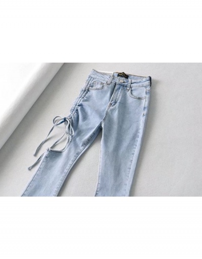 Replica Women Fashion Denim Flare Long Jeans  #797246 $46.09 USD for Wholesale