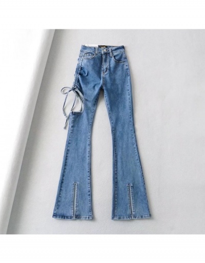 Replica Women Fashion Denim Flare Long Jeans  #797246 $46.09 USD for Wholesale