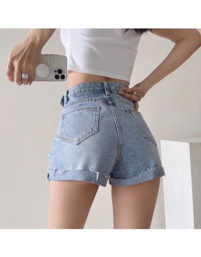 Replica Women Design Denim Short Jeans  #797248 $37.18 USD for Wholesale