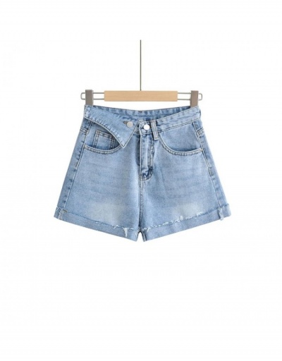 Replica Women Design Denim Short Jeans  #797248 $37.18 USD for Wholesale