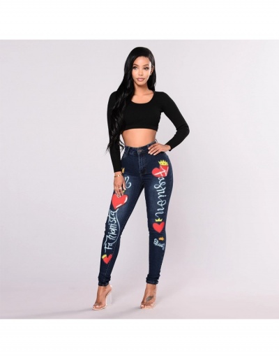 Replica  Summer Fashion Printing Women's Jeans #797256 $42.12 USD for Wholesale