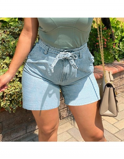 Replica Summer Irregular Casual Denim Shorts #797261 $20.80 USD for Wholesale