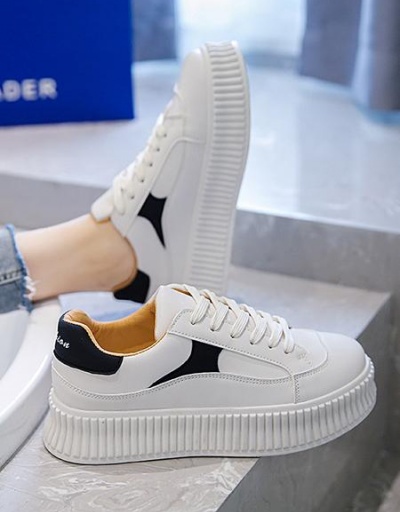 Replica Casual Sports Contrast Color  Sneakers For Women #797313 $31.53 USD for Wholesale