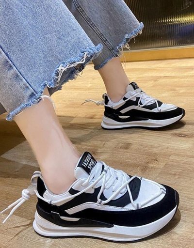 Chunky Soles Casual Fashion Women Sneakers #797326 $25.35 USD, Wholesale Fashion Sneaker