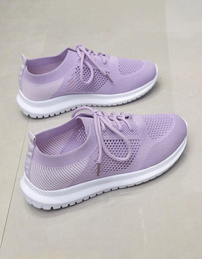 Replica Casual Latest Style Breathable Lace Up Flat Shoes #797331 $21.65 USD for Wholesale