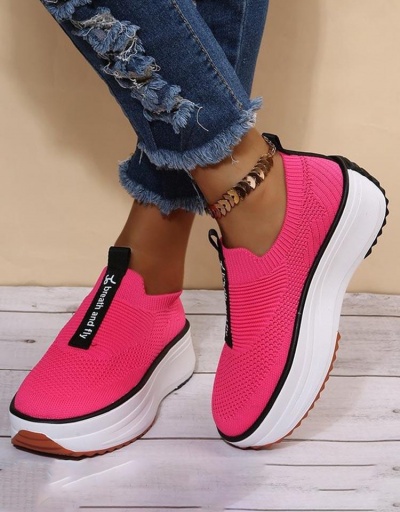 Casual Jogger Contrast Color Sneaker For Women #797337 $29.27 USD, Wholesale Fashion Sneaker