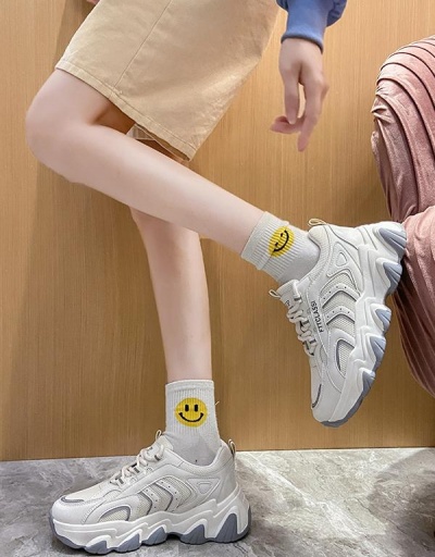 Latest Style Versatile Chunky Soles Casual Sneakers #797339 $36.40 USD, Wholesale Fashion Sneaker