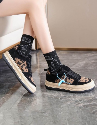 Plush Vintage Korean Style Students Flat Shoes #797360 $30.97 USD, Wholesale Fashion Sneaker