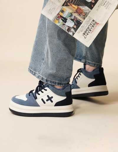 Replica College Style Fashion Comfy Soles High Top Shoes #797362 $36.40 USD for Wholesale