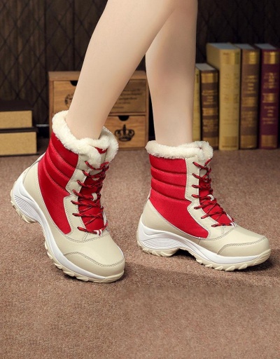 Replica Popular Plush Patch High Top Sneakers For Women #797365 $35.49 USD for Wholesale