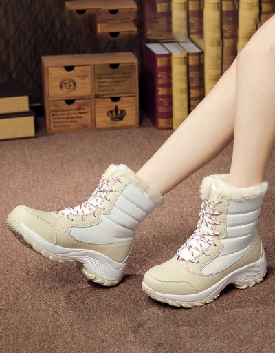 Replica Popular Plush Patch High Top Sneakers For Women #797365 $35.49 USD for Wholesale