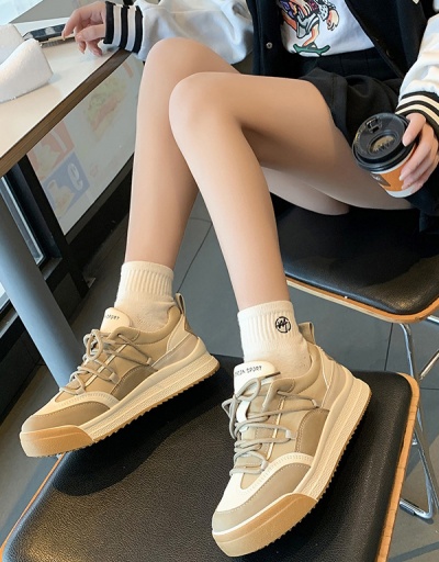 Replica Breathable Casual Sport Chunky Soles Sneakers #797370 $22.52 USD for Wholesale