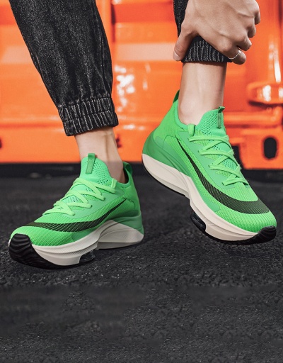 Replica Active Light Breathable Contrast Color Sneakers #797371 $42.12 USD for Wholesale