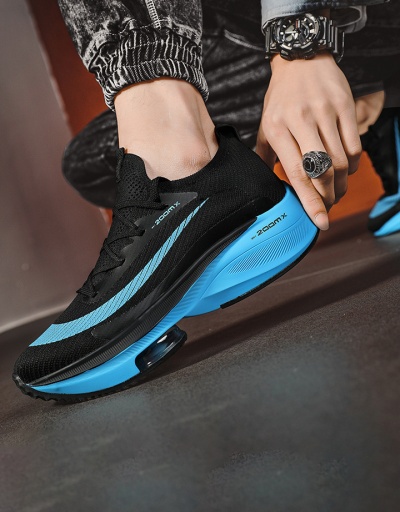 Replica Active Light Breathable Contrast Color Sneakers #797371 $42.12 USD for Wholesale