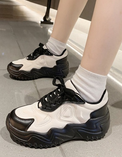 Vintage Contrast Color Design Running Shoes  #797384 $43.31 USD, Wholesale Fashion Sneaker