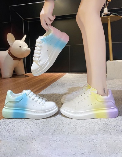 Replica Fresh Gradient Color New Arrival Sneakers #797395 $32.17 USD for Wholesale