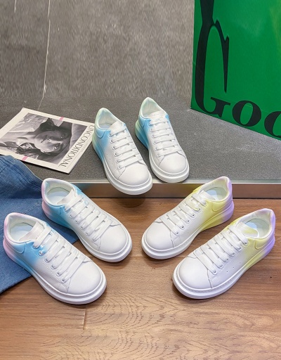 Replica Fresh Gradient Color New Arrival Sneakers #797395 $32.17 USD for Wholesale