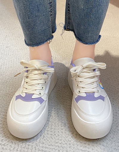 Korean Style Casual Versatile Chunky Soles Shoes #797408 $21.25 USD, Wholesale Fashion Sneaker