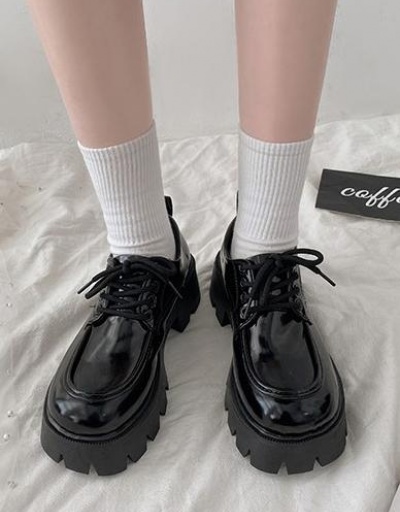 Replica Vintage British Style Students Lace Up Shoes #797414 $24.80 USD for Wholesale