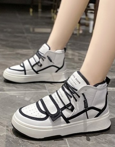 Korean Style Velcro Casual Student Sneakers #797421 $48.55 USD, Wholesale Fashion Sneaker