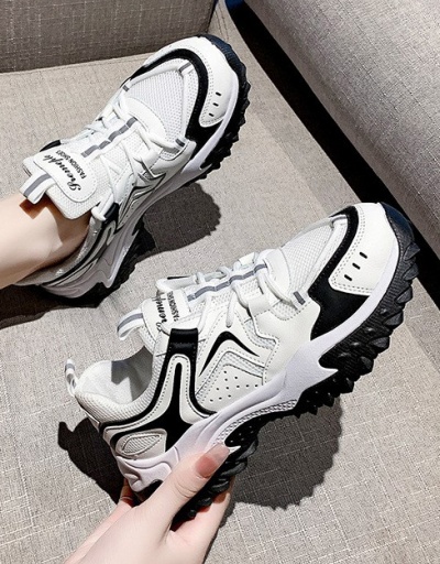 Versatile Comfy Chunky Soles Casual Women Sneaker #797431 $26.49 USD, Wholesale Fashion Sneaker