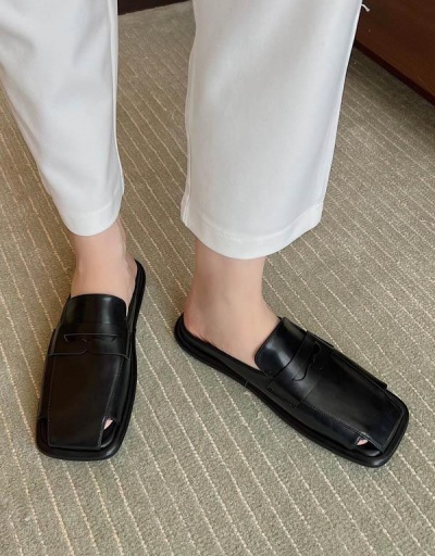 Replica Korean Style Spring Stylish Flats Slip On Slippers #797434 $47.39 USD for Wholesale