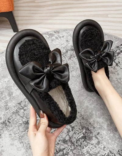 Replica Winter Brushed Warmth College Cotton Shoes #797449 $20.03 USD for Wholesale