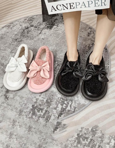 Replica Winter Brushed Warmth College Cotton Shoes #797449 $20.03 USD for Wholesale