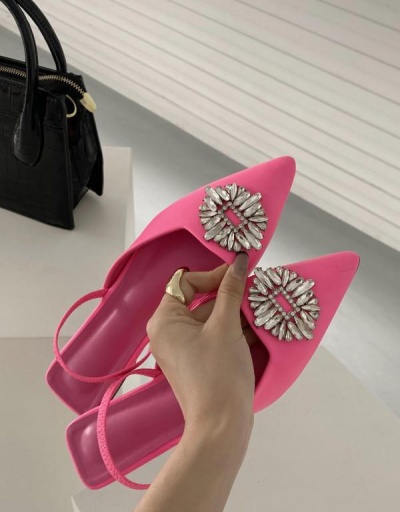 Spring New Arrival Fashion Rhinestone Flats Sandals #797481 $41.73 USD, Wholesale Fashion Flats